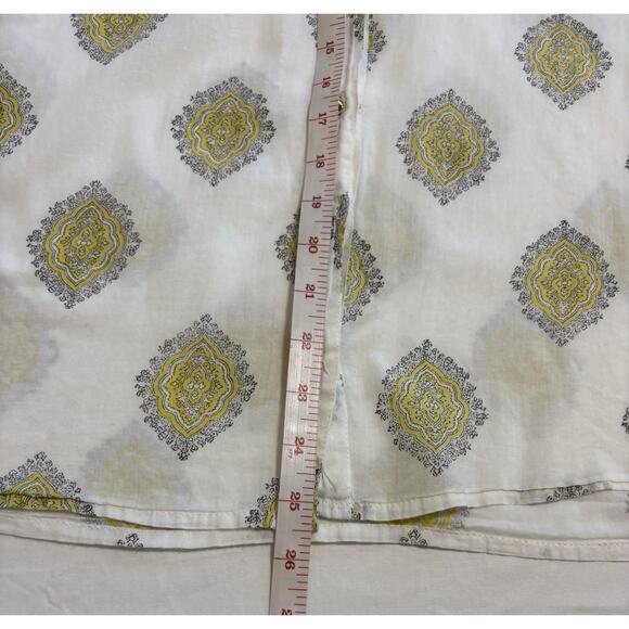 Roberta Roller Rabbit Blouse Top Button Up Boho Artsy Old Money Women’s Size XS - Picture 9 of 9